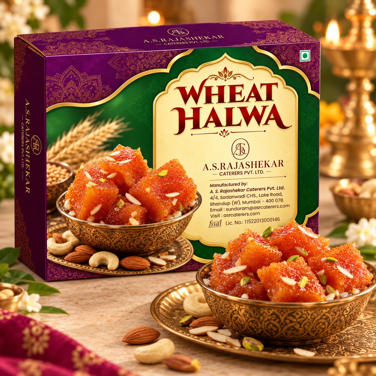 wheat halwa